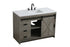 Elegant Lighting Austin Vanity Cabinet 1Dr 4Dw 48 Inch x34 Inch x22 Inch in Rustic Grey Model: VF90548RG