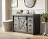 Elegant Lighting Austin Vanity Cabinet 1Dr 4Dw 48 Inch x34 Inch x22 Inch in Rustic Grey Model: VF90548RG