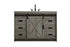 Elegant Lighting Austin Vanity Cabinet 1Dr 4Dw 48 Inch x34 Inch x22 Inch in Rustic Grey Model: VF90548RG