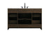 Elegant Lighting Austin Vanity Cabinet 1Dr 4Dw 54 Inch x34 Inch x22 Inch in Expresso Model: VF90554EX