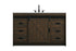 Elegant Lighting Austin Vanity Cabinet 1Dr 4Dw 54 Inch x34 Inch x22 Inch in Expresso Model: VF90554EX