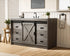 Elegant Lighting Austin Vanity Cabinet 1Dr 4Dw 54 Inch x34 Inch x22 Inch in Rustic Grey Model: VF90554RG