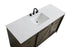 Elegant Lighting Austin Vanity Cabinet 1Dr 4Dw 60 Inch x34 Inch x22 Inch in Expresso Model: VF90560EX