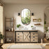 Elegant Lighting Austin Vanity Cabinet 1Dr 4Dw 60 Inch x34 Inch x22 Inch in Natural Oak Model: VF90560NT