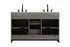 Elegant Lighting Austin Vanity Cabinet 2Dr 2Dw 54 Inch x34 Inch x22 Inch in Rustic Grey Model: VF90554DRG