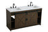 Elegant Lighting Austin Vanity Cabinet 2Dr 2Dw 60 Inch x34 Inch x22 Inch in Expresso Model: VF90560DEX