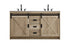 Elegant Lighting Austin Vanity Cabinet 2Dr 2Dw 60 Inch x34 Inch x22 Inch in Natural Oak Model: VF90560DNT