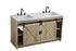 Elegant Lighting Austin Vanity Cabinet 2Dr 2Dw 60 Inch x34 Inch x22 Inch in Natural Oak Model: VF90560DNT