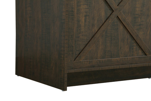 Elegant Lighting Austin Vanity Cabinet 2Dr 2Dw 72 Inch x34 Inch x22 Inch in Expresso Model: VF90572DEX