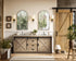 Elegant Lighting Austin Vanity Cabinet 2Dr 2Dw 72 Inch x34 Inch x22 Inch in Natural Oak Model: VF90572DNT