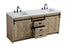 Elegant Lighting Austin Vanity Cabinet 2Dr 2Dw 72 Inch x34 Inch x22 Inch in Natural Oak Model: VF90572DNT