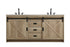 Elegant Lighting Austin Vanity Cabinet 2Dr 2Dw 72 Inch x34 Inch x22 Inch in Natural Oak Model: VF90572DNT