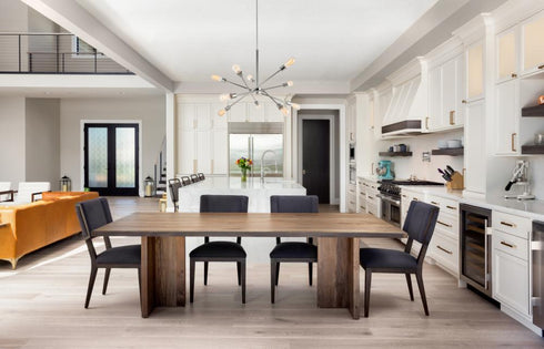Elegant Lighting Axel 10 Lights polished Nickel Pendant Model: LD8018D28PN