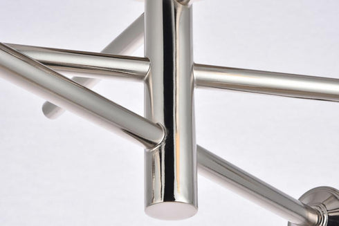 Elegant Lighting Axel 5 Lights polished Nickel Wall Sconce Model: LD8021W24PN