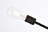 Elegant Lighting Axel 6 lights black pendant with chain Model: LD8006D29BLA