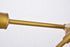 Elegant Lighting Axel 6 Lights in Brass Pendant Model: LD8017D18BR
