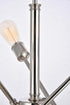 Elegant Lighting Axel 6 Lights polished Nickel Pendant Model: LD8016D18PN
