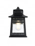 Elegant Lighting Bambrey 7 inch Outdoor Pendant in Black Model: OD352W12BK