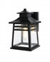 Elegant Lighting Bambrey 7 inch Outdoor Pendant in Black Model: OD352W12BK