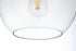 Elegant Lighting Baxter 20 inch Pendant Clear Shade in Satin Gold in Satin Gold and Clear Finish Model: LD2214SG
