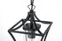 Elegant Lighting Belgrade 7 inch Outdoor Pendant in Black Model: OD311H15BK