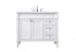 Elegant Lighting Bennett 42 Inch Single Bathroom Vanity in Black Model: VF31842BK