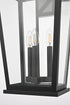 Elegant Lighting Berks 3 Light Wall sconce W12.5 Inch E11 Inch H22 Inch L3 in Black (1Box) Model: OD333W22BK