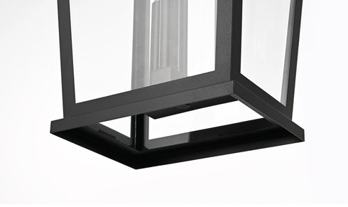 Elegant Lighting Berks 3 Light Wall sconce W12.5 Inch E11 Inch H22 Inch L3 in Black (1Box) Model: OD333W22BK