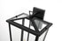 Elegant Lighting Berks 3 Light Wall sconce W12.5 Inch E11 Inch H22 Inch L3 in Black (1Box) Model: OD333W22BK