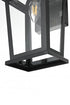 Elegant Lighting Berks 7 inch Outdoor Pendant in Black Model: OD333W12BK