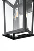 Elegant Lighting Berks 7 inch Outdoor Pendant in Black Model: OD333W16BK