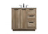 Elegant Lighting Blake 36 Inch Single Bathroom Vanity in Natural Oak Model: VF19436NT
