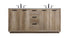 Elegant Lighting Blake 72 Inch Double Bathroom Vanity in Natural Oak Model: VF19472DNT