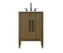Elegant Lighting Blakely 24 inch Single Bathroom Vanity in Chocolate Oak Model: VF29624CO