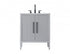 Elegant Lighting Blakely 30 inch Single Bathroom Vanity in Chocolate Oak Model: VF29630CO