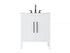 Elegant Lighting Blakely 30 inch Single Bathroom Vanity in Chocolate Oak Model: VF29630CO