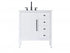 Elegant Lighting Blakely 32 inch Single Bathroom Vanity in Grey Model: VF29632GR