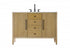Elegant Lighting Blakely 48 inch Single Bathroom Vanity in Chocolate Oak Model: VF29648CO