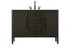 Elegant Lighting Blakely 48 inch Single Bathroom Vanity in Chocolate Oak Model: VF29648CO