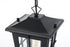 Elegant Lighting Bodine 7 inch Outdoor Pendant in Black Model: OD337H11BK