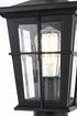 Elegant Lighting Bodine 7 inch Outdoor Pendant in Black Model: OD337P16BK