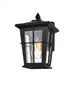 Elegant Lighting Bodine 7 inch Outdoor Pendant in Black Model: OD337W12BK