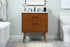 Elegant Lighting Boise 30 Inch Single Bathroom Vanity in Teak Model: VF41030MTK