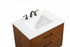 Elegant Lighting Boise 30 Inch Single Bathroom Vanity in Teak Model: VF41030MTK