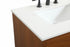 Elegant Lighting Boise 30 Inch Single Bathroom Vanity in Teak Model: VF41030MTK