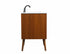 Elegant Lighting Boise 30 Inch Single Bathroom Vanity in Teak Model: VF41030MTK