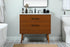Elegant Lighting Boise 36 Inch Single Bathroom Vanity in Teak Model: VF41036MTK
