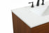 Elegant Lighting Boise 36 Inch Single Bathroom Vanity in Teak Model: VF41036MTK