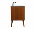 Elegant Lighting Boise 36 Inch Single Bathroom Vanity in Teak Model: VF41036MTK