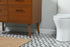 Elegant Lighting Boise 42 Inch Single Bathroom Vanity in Teak Model: VF41042MTK